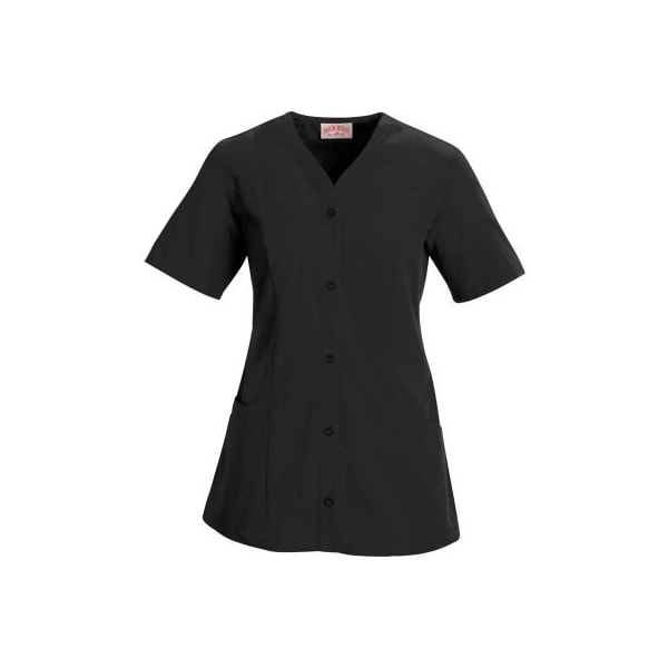 Red Kap Women's Easy Wear Tunic Short Sleeve Black XL - 9P01